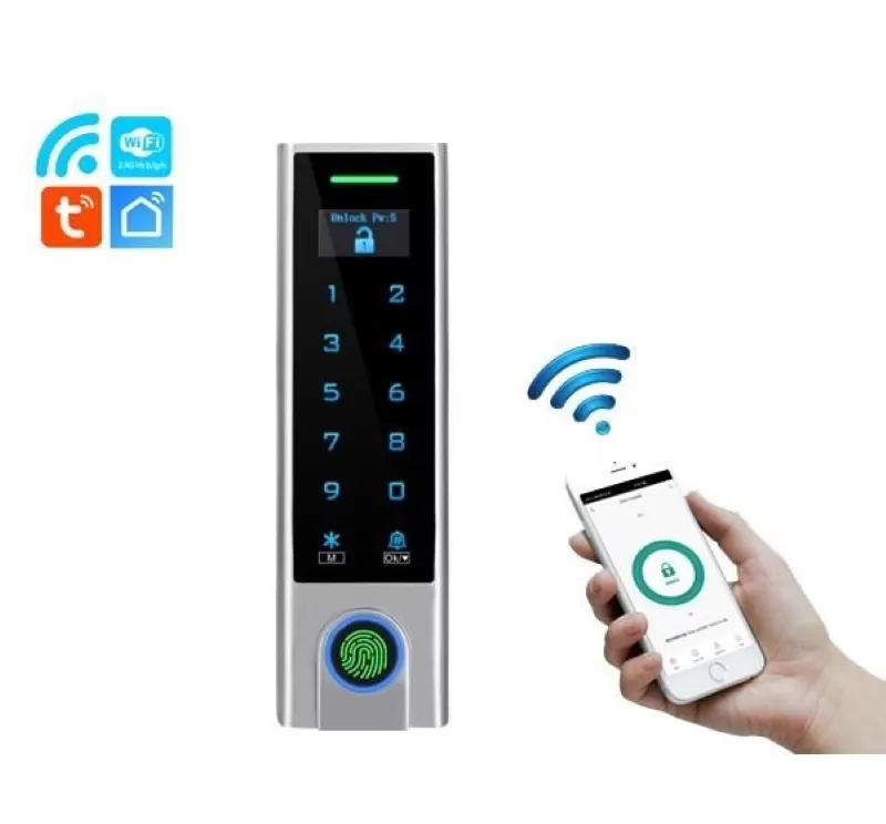 Kh&oacute;a v&acirc;n tay cửa cuốn HFD3 wifi