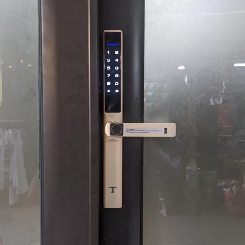 Kh&oacute;a v&acirc;n tay Tenon AL6, app, chống nước cho cửa nh&ocirc;m