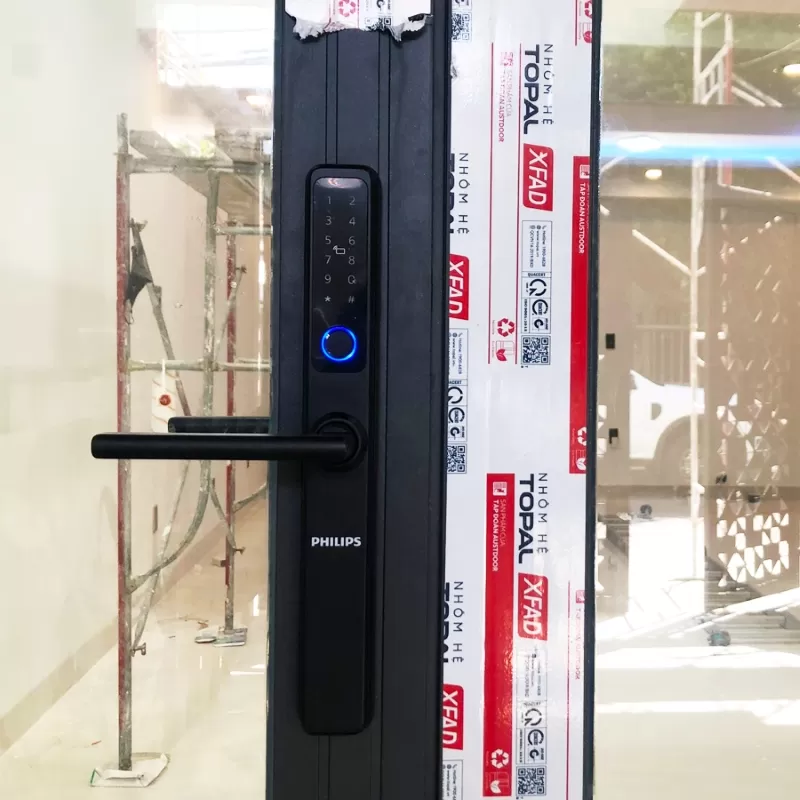 Kh&oacute;a V&acirc;n Tay Cửa Nh&ocirc;m Philips DDL608-5HWS