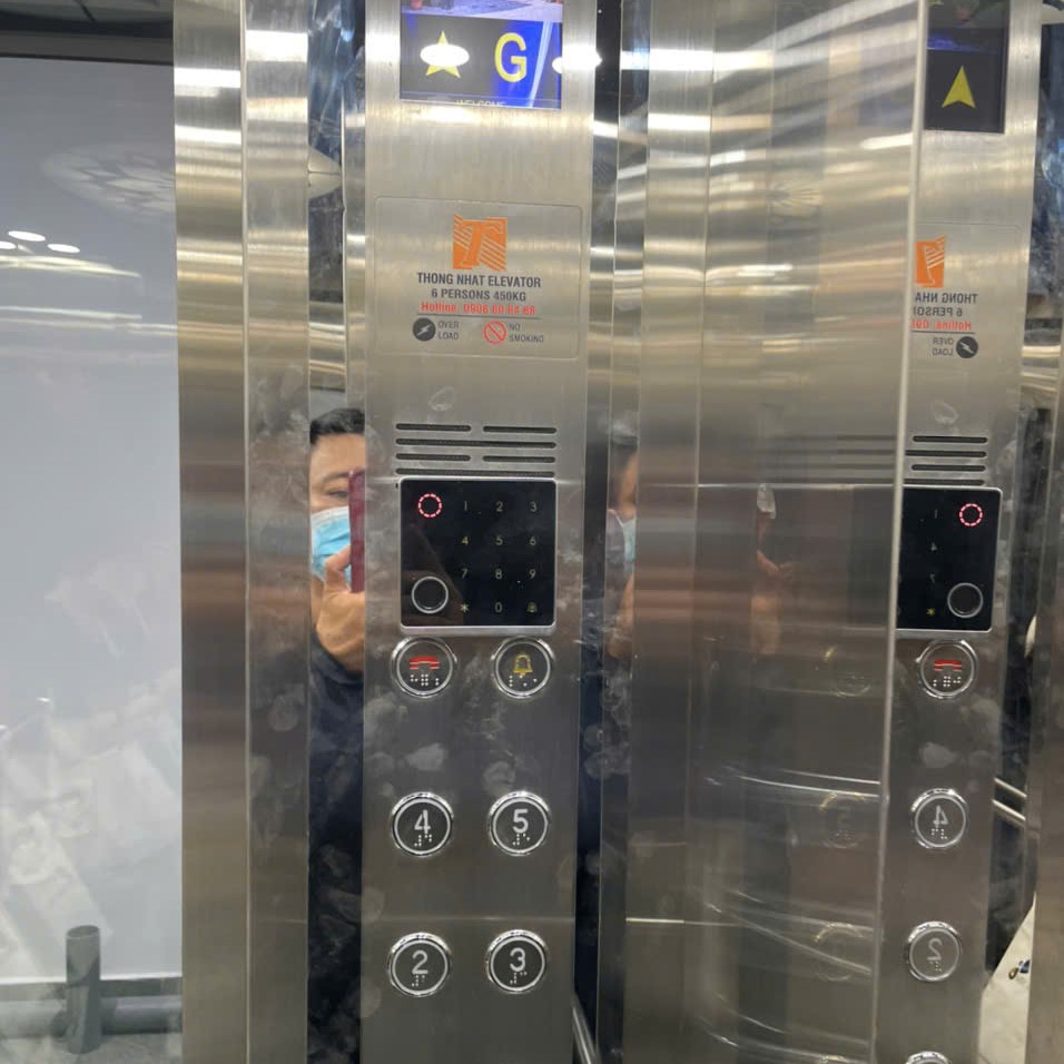 Thiết bị kiểm soát thang máy HF9 WiFi vân tay, thẻ từ, mật khẩu