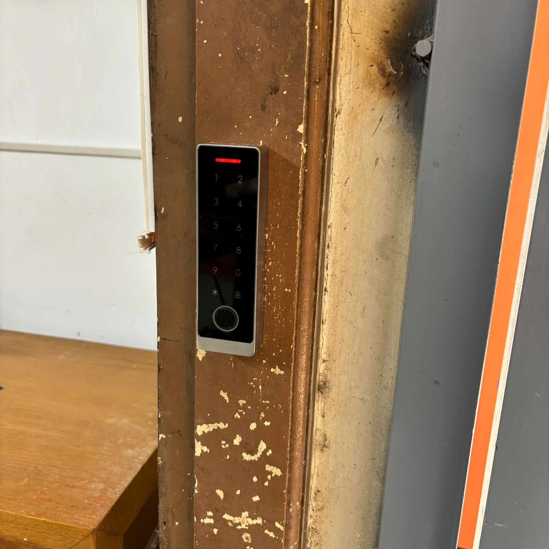 Khóa vân tay cửa sắt VS027H2- HF7 WiFi chống nước IP66