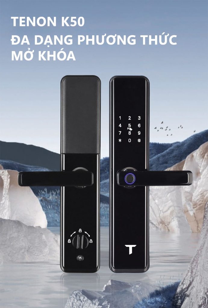 Khóa thông minh Tenon K50 tích hợp app TTLock