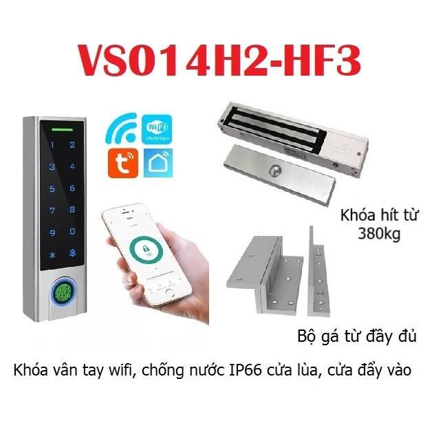 Khóa vân tay cửa sắt VS014H2- 380kg