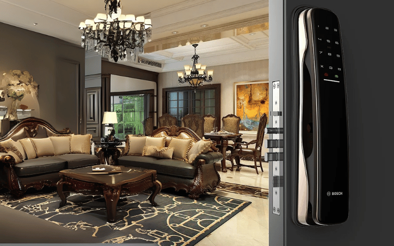 Cách thay pin khóa Bosch EL800 mà không cần gọi thợ