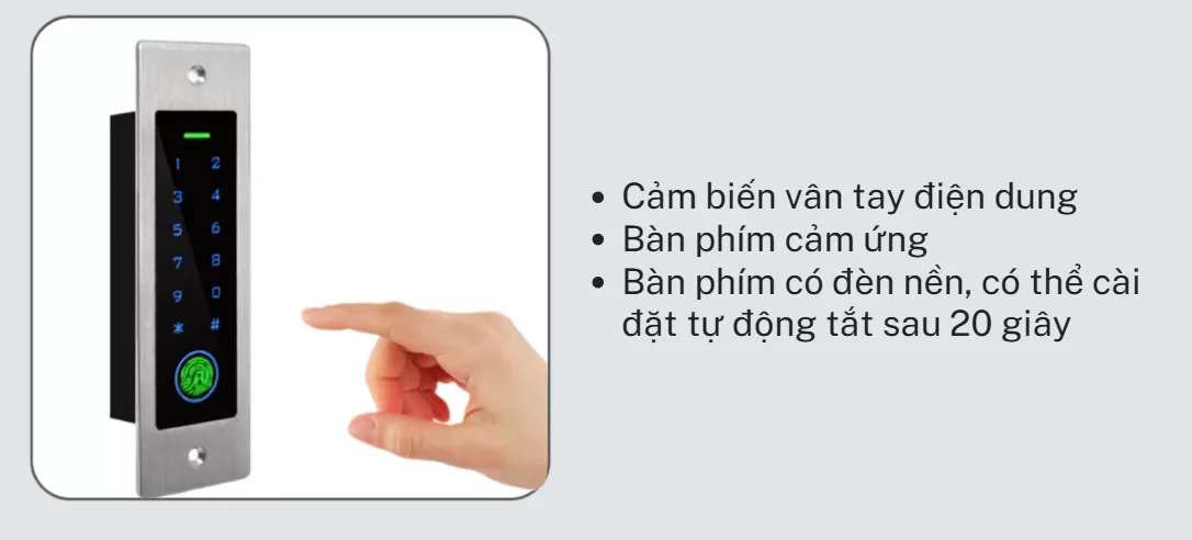 Kh&oacute;a v&acirc;n tay thang m&aacute;y EF4 sở hữu c&aacute;c t&iacute;nh năng nổi bật