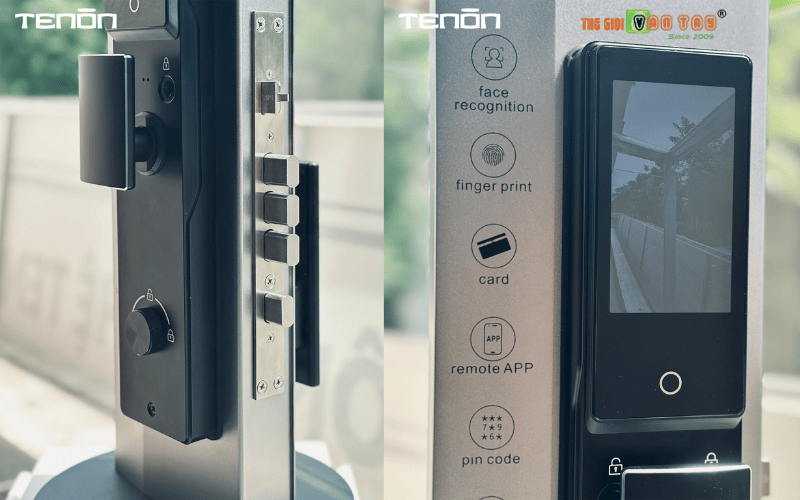 Khóa vân tay chung cư 2025 với công nghệ nhận diện hiện đại, an toàn, tiện lợi