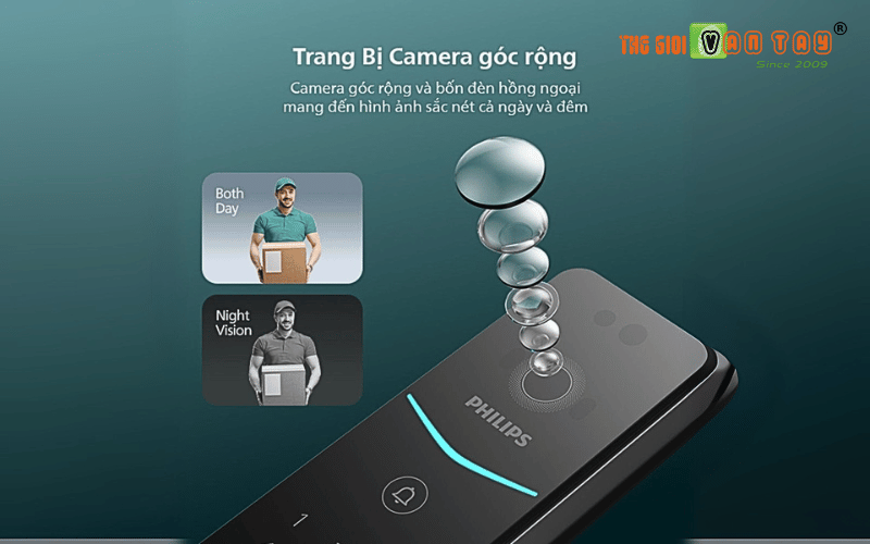 Philips DDL720 – Khóa vân tay tân tiến, giá thành hợp lý cho mọi gia đình