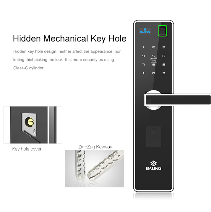 Khóa vân tay Baling S1 thẻ mật mã