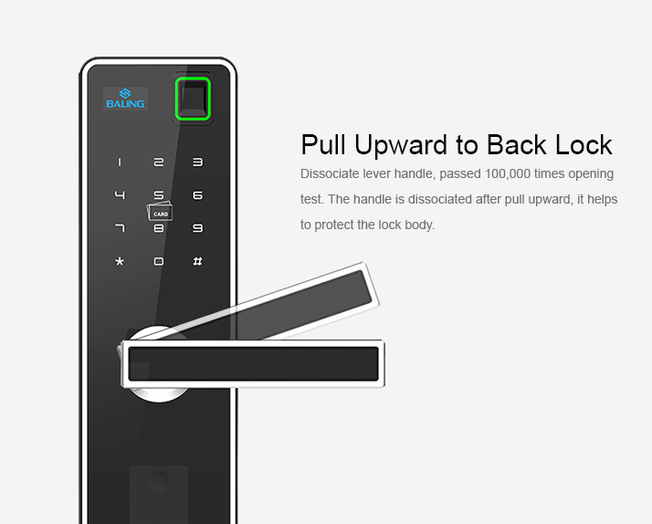 Khóa vân tay Baling S1 thẻ mật mã