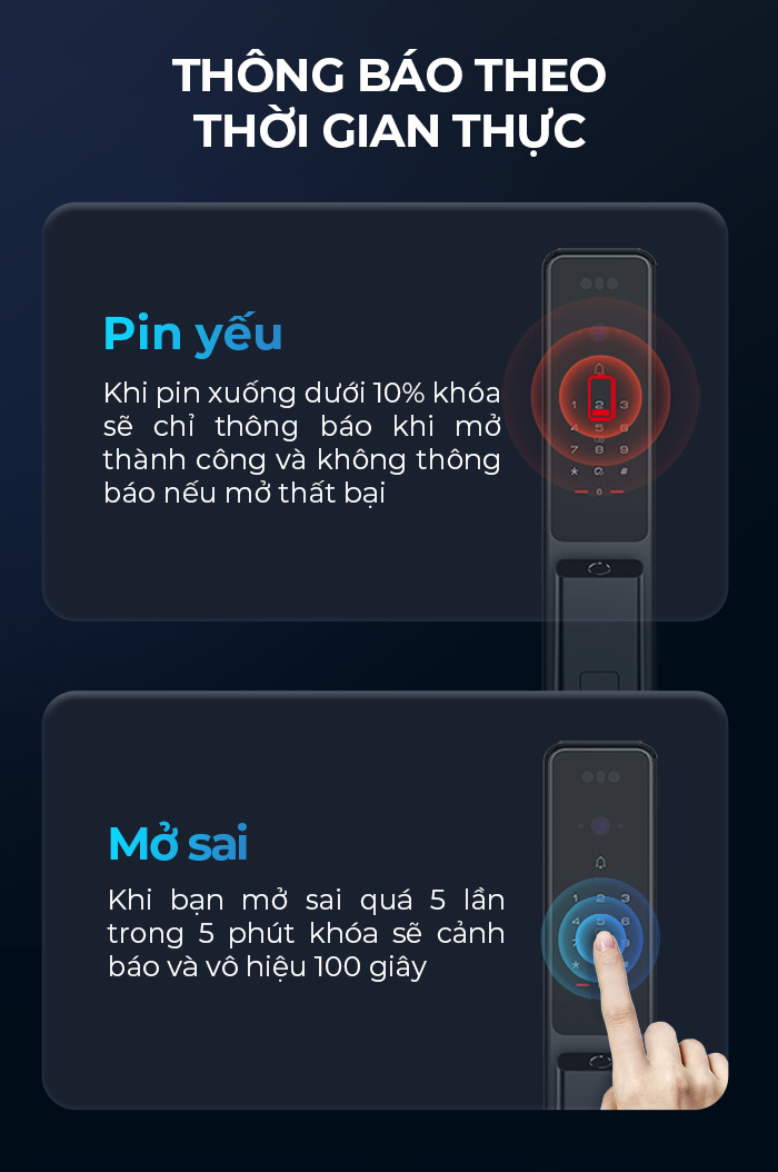 Khóa cửa thông minh Kaadas Q9-FVP với công nghệ nhận diện tĩnh mạch, khóa vân tay, và bảo mật khuôn mặt 3D hiện đại