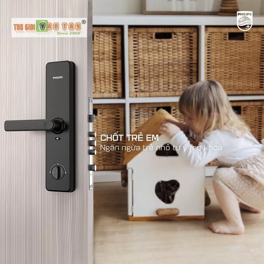 ĐỊA CHỈ MUA KHÓA VÂN TAY PHILIPS CHÍNH HÃNG, GIÁ TỐT