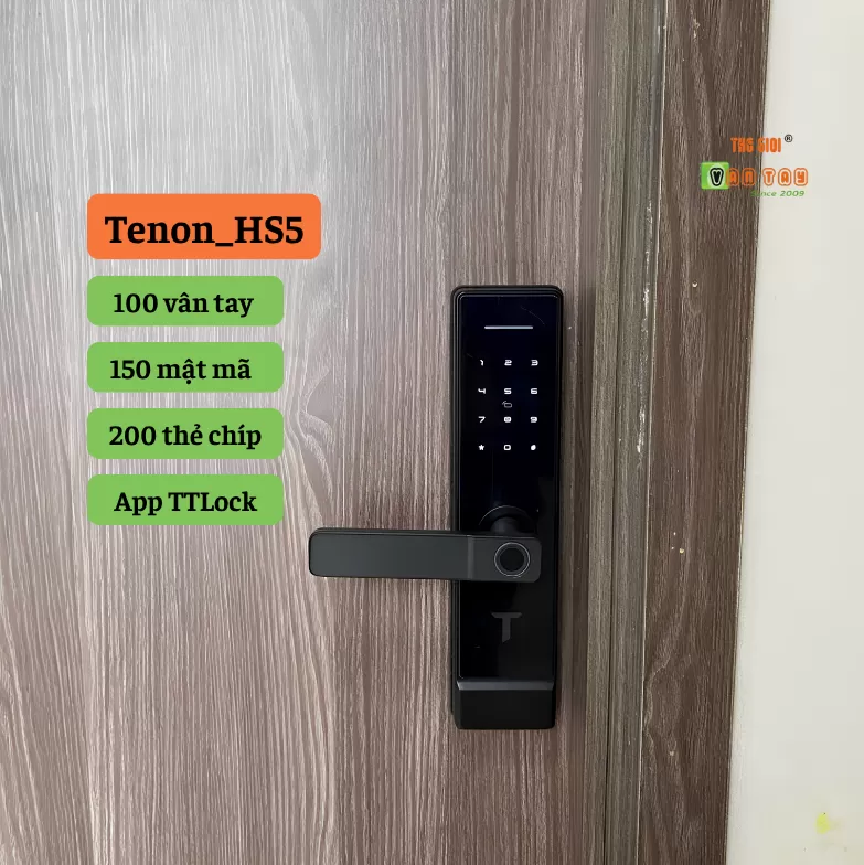 Khóa vân tay Tenon HS5 - Khóa thông minh TTLOCK