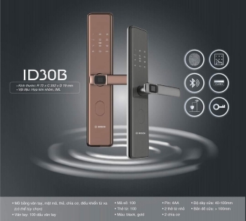 So sánh khóa thông minh Bosch ID30 và Philips DDL610-5HBS