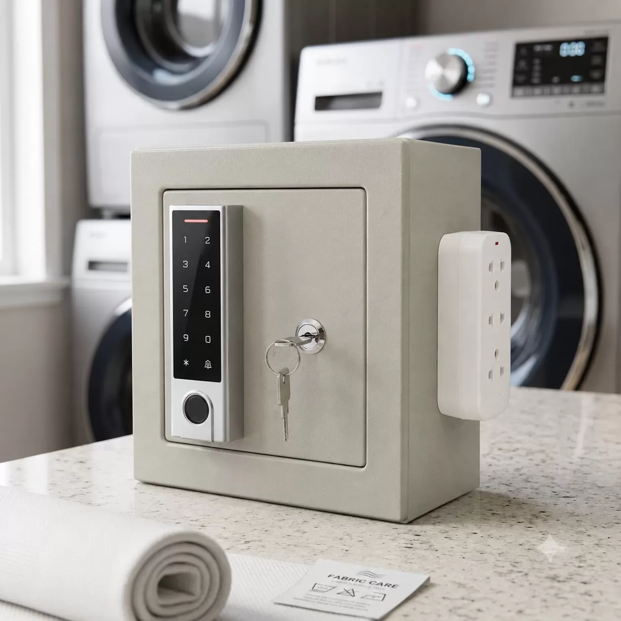 Bộ Khóa Vân Tay Máy Giặt Nhà Trọ HF3 Tuya Wifi