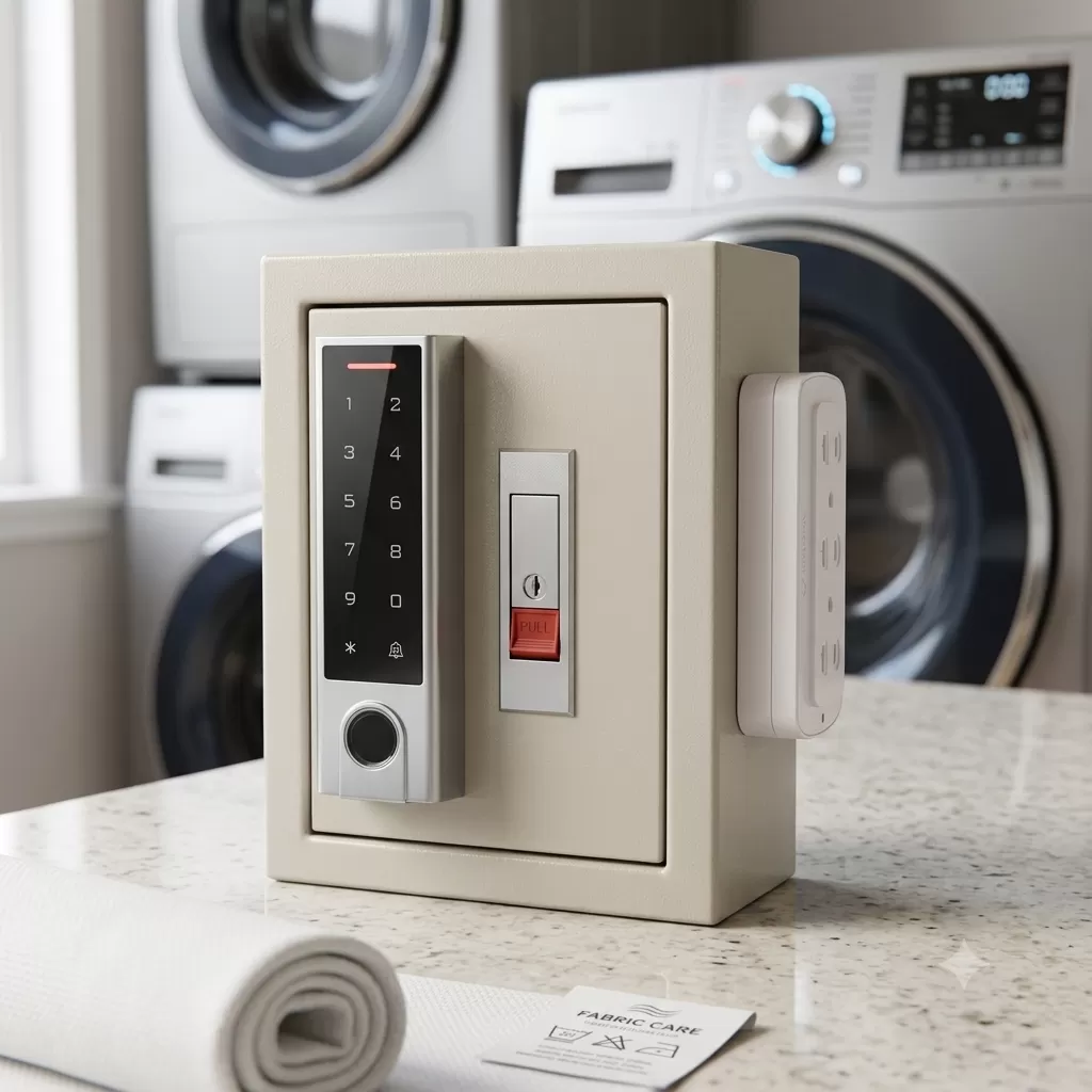 Bộ Khóa Vân Tay Máy Giặt Nhà Trọ HF3 Tuya Wifi