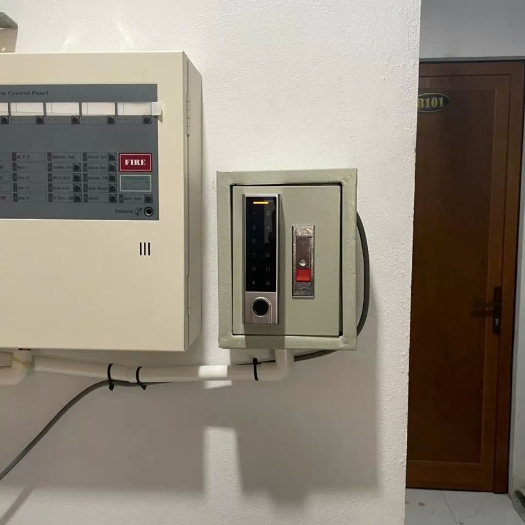 Bộ Khóa Vân Tay Máy Giặt Nhà Trọ HF3 Tuya Wifi