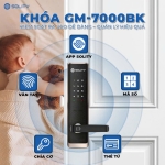 Khóa Vân Tay Điện Tử Thông Minh Solity GM-7000BK