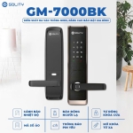 Khóa Vân Tay Điện Tử Thông Minh Solity GM-7000BK