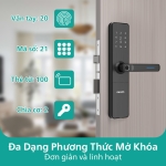 Khóa Vân Tay Philips DDL609-5HS