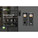 ZKTeco SenseFace 2A- Khuôn mặt, Vân Tay, Thẻ Từ, Mật Mã