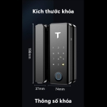 Khóa Cửa Kính Thông Minh Tenon G4 