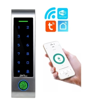 Đầu đọc vân tay, thẻ từ, mật mã wifi ZKTeco MK-V1F