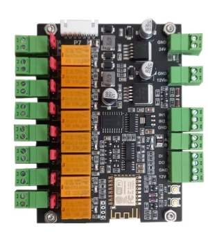 Hướng dẫn lập trình main phân tầng 8 cổng